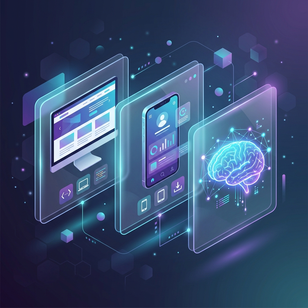 Digital Solutions Illustration